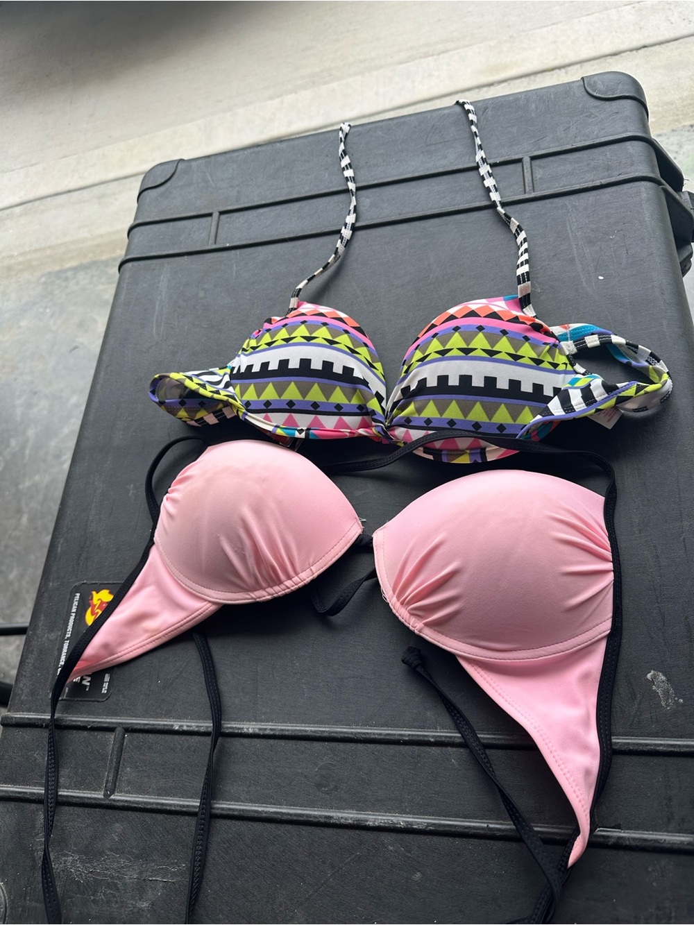 2 pack push up bathing suit tops